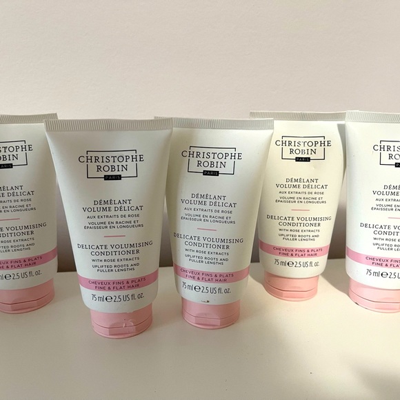 New Christophe Robin DELICATE VOLUMIZING CONDITIONER WITH ROSE EXTRACTS 75ml*10 - Picture 1 of 3